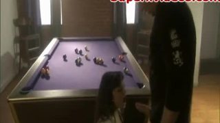 Pool table sex