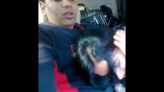 Hot girlfriend sucking cock inside car full vid. on indiansxvideo.com