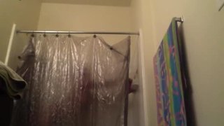 Amateur college shower sex with bubble butt