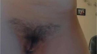 Hot body small perky tits hairy tight pussy webcam