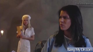 Sex tape with sexy doctor and hot patient (noelle easton & peta jensen) video-21