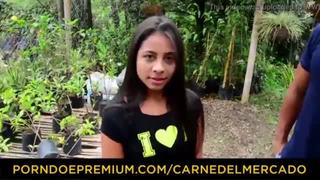 Carne del mercado - young petite colombian chick pounded hard